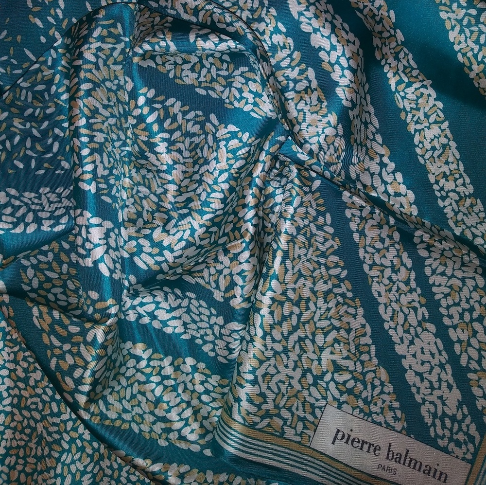 Pierre Balmain Silk Scarf